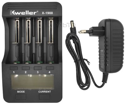 Зарядка Kweller X-1900 black