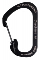 карабин Nite Ize Carabiner SlideLock #4 черный