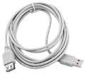 удлинитель Gembird AM-AF 3.0м USB2.0 (CC-USB2-AMAF-10) 