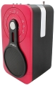 Радиоприемник с аккумулятором и проигрывателем mp3 Лира РП-260 red