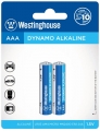 батарейки (2 шт.) Westinghouse LR03/AAA Dynamo Alkaline-BP2 