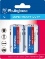 батарейки (2 шт.) Westinghouse R14/C Super Heavy Duty-BP2 