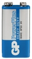 солевая батарейка GP 6F22/Крона Power Plus-OS1 