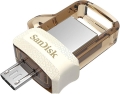OTG флешка SanDisk Ultra Dual Drive m3.0 64GB white gold