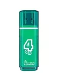 флешка USB SmartBuy Glossy series 4Gb green