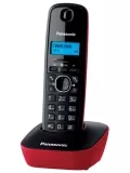радиотелефон DECT Panasonic KX-TG1611RU red