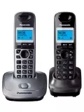 радиотелефон DECT Panasonic KX-TG2512RU grey &amp; dark grey