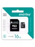 карта памяти SmartBuy 16Gb microSDHC Class 4 