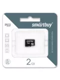 карта памяти SmartBuy 2Gb microSD без адаптера 