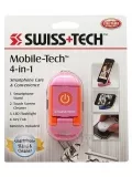 брелок для ключей Swiss Tech Mobile-Tech 4-in-1 pink
