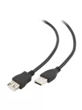удлинитель Gembird AM-AF 4.5м USB2.0 (CC-USB2-AMAF-15) 
