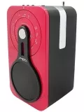 Радиоприемник с аккумулятором и проигрывателем mp3 Лира РП-260 red