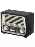 стационарный радиоприемник в стиле ретро MAX МR-370 черный