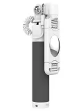 монопод для селфи с зеркалом Rock Mini Selfie stick with wire control 60cm black