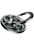 попсокет на телефон Rock Spinner Ring Holder silver
