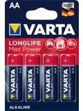 батарейки (4 шт.) Varta LR6/AA LONGLIFE Max Power-4BL 