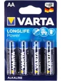 батарейки (4 шт.) Varta LR6/AA LONGLIFE Power-4BL 