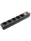 сетевой фильтр Гарнизон EHL-5 1,4 м/5 розеток черный