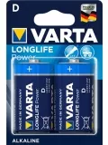 батарейки (2 шт.) Varta LR20/D LONGLIFE Power 2BL 
