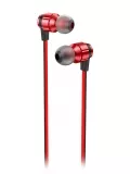 наушники с микрофоном для смартфона Hoco M85 Platinum sound universal earphone with mic red flame