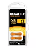 батарейки для слуховых аппаратов Duracell ZA13/PR48-6BL ACTIVAIR 