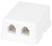 телефонная розетка ATcom 2 x RJ12