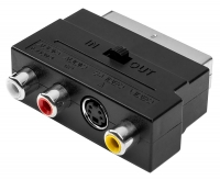 переходник ATcom SCART to 3RCA+SVHS