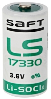 промышленная литиевая батарейка Saft LS 17330 (2/3A)