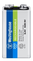 аккумулятор 9В Westinghouse 200 mAh 6F22/Крона-BP1 аккумулятор 9В Westinghouse 200 mAh 6F22/Крона-BP1