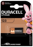 батарейка Duracell CR123A-1BL