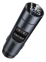 зарядное устройство с Bluetooth FM трансмиттером Baseus Energy Column Car Wireless MP3 Charger Wireless 5.0+5V/3.1A