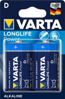 батарейки (2 шт.) Varta LR20/D LONGLIFE Power 2BL