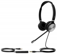 профессиональная USB / 3.5 мм гарнитура Yealink UH36 Dual UC профессиональная USB / 3.5 мм гарнитура Yealink UH36 Dual UC