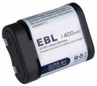 литиевая батарейка для вспышки EBL 2CR5 литиевая батарейка для вспышки EBL 2CR5