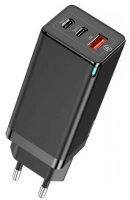 быстрая зарядка для смартфона и ноутбука Baseus GaN3 Pro Fast Charger 2C+U 65W