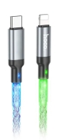 кабель для быстрой зарядки iPhone Hoco U112 Shine PD charging data cable for iP
