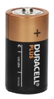 большая щелочная батарейка Duracell LR14/C PLUS