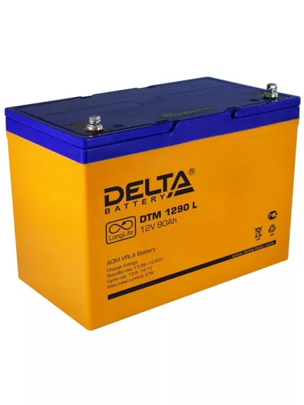 аккумулятор Delta DTM 1290 L