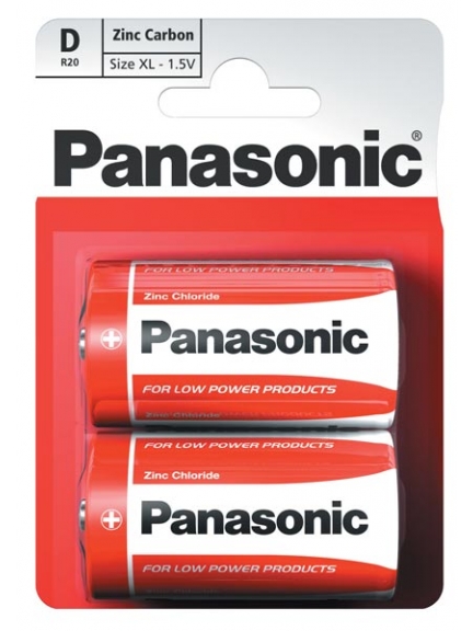 батарейки (2 шт.) Panasonic R20/D-2S