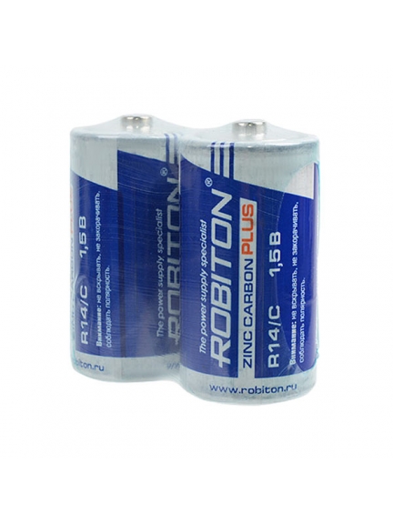 батарейки (2 шт.) Robiton PLUS R14/C-SR2