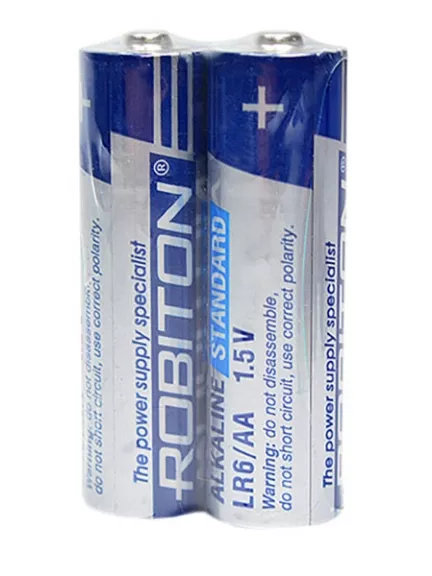 батарейки (2 шт.) Robiton STANDARD LR6/AA-SR2