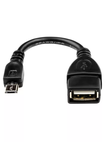 адаптер ATcom OTG USB > micro USB