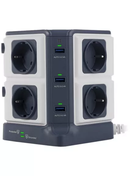 сетевой фильтр Bestek EU power strip MRJ8401