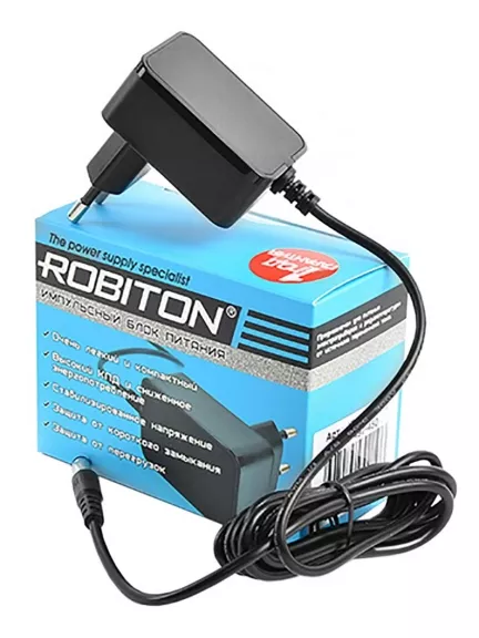 блок питания для Wi-Fi роутера Robiton IR5-10W 5,5x2,5/12 (+)