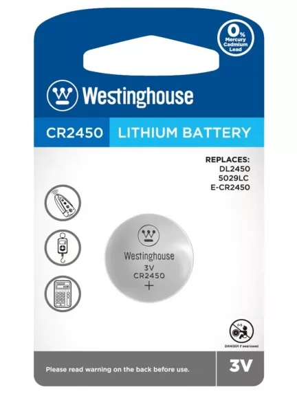 литиевая батарейка Westinghouse CR2450-BP1