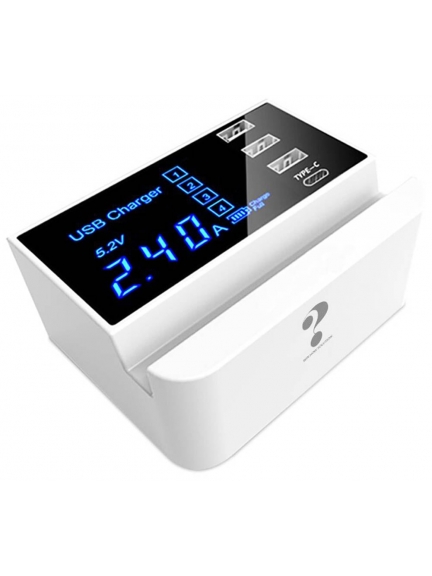 настольное зарядное устройство с подставкой Wisdom YC-CDA26A