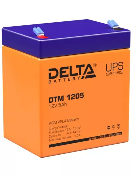 аккумулятор Delta DTM 1205