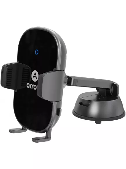 держатель с беспроводной зарядкой на торпедо Arroys Dash-W1 Auto