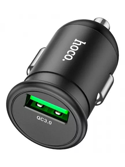 автомобильное зарядное устройство Hoco Z43 Mighty single port QC3.0 car charger