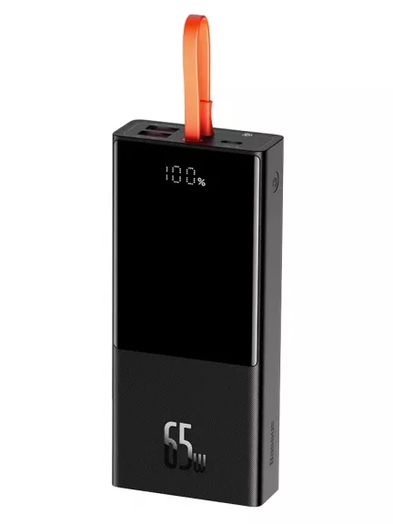 внешний аккумулятор с Apple Power Delivery Baseus Elf Digital Display Fast Charging Power Bank 20000mAh 65W